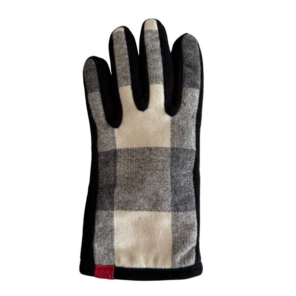 Woolrich Plaid 100% Wool Gloves - Picture 2 of 6